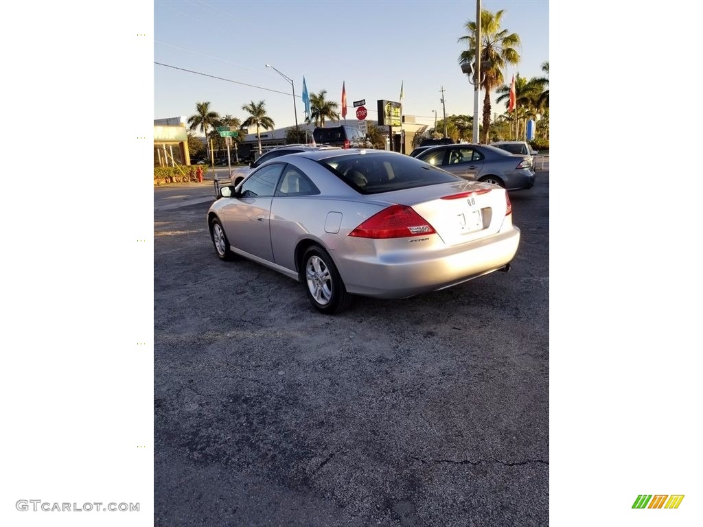 2006 Accord EX-L Coupe - Alabaster Silver Metallic / Gray photo #2