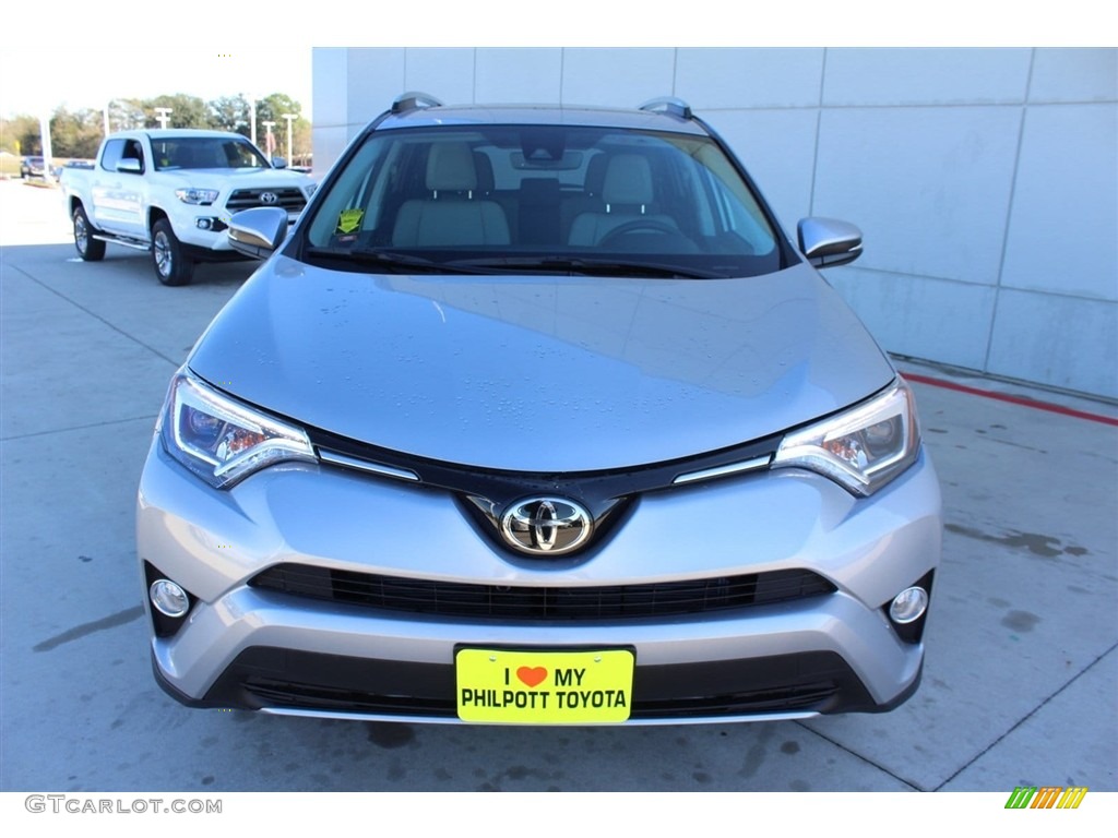 2018 RAV4 Limited - Silver Sky Metallic / Ash photo #2
