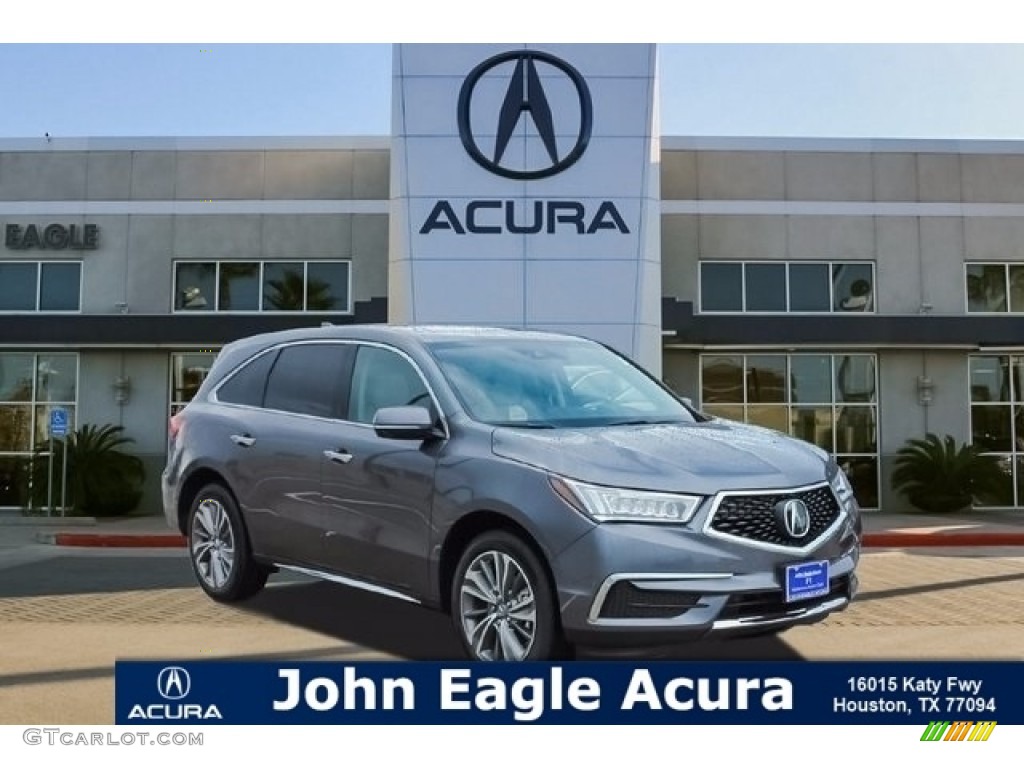 2018 MDX AWD - Modern Steel Metallic / Ebony photo #1