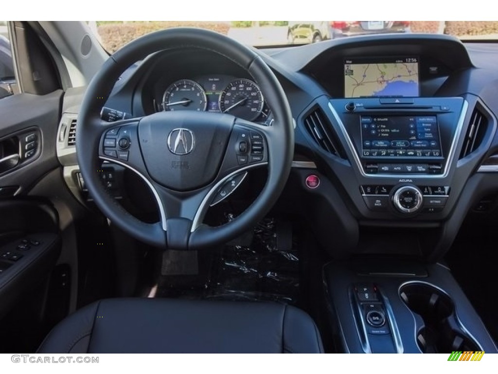 2018 MDX AWD - Modern Steel Metallic / Ebony photo #27