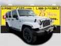 2018 Bright White Jeep Wrangler Unlimited Altitude 4x4  photo #1