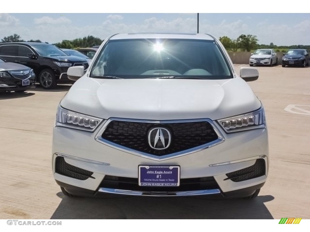 2018 MDX  - White Diamond Pearl / Parchment photo #2