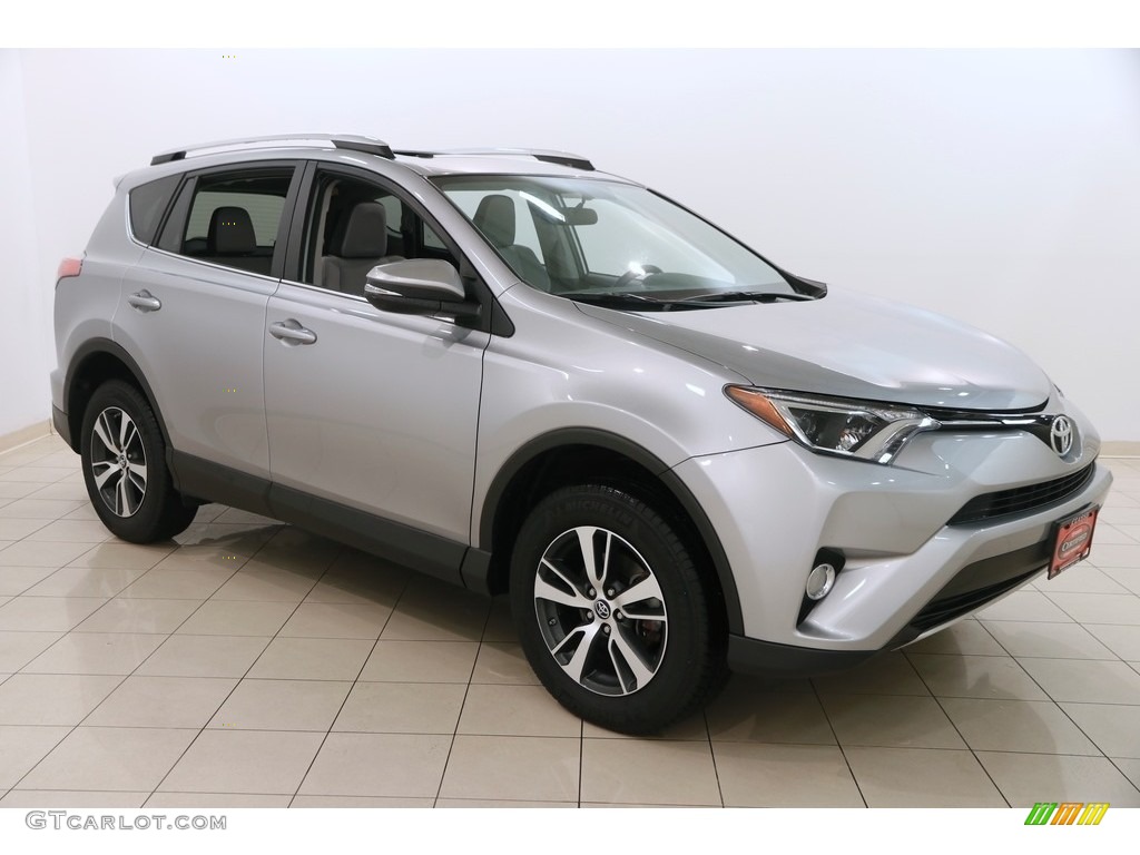 2016 RAV4 XLE AWD - Silver Sky Metallic / Ash photo #1