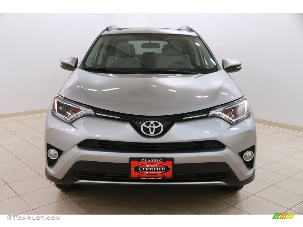 2016 RAV4 XLE AWD - Silver Sky Metallic / Ash photo #2