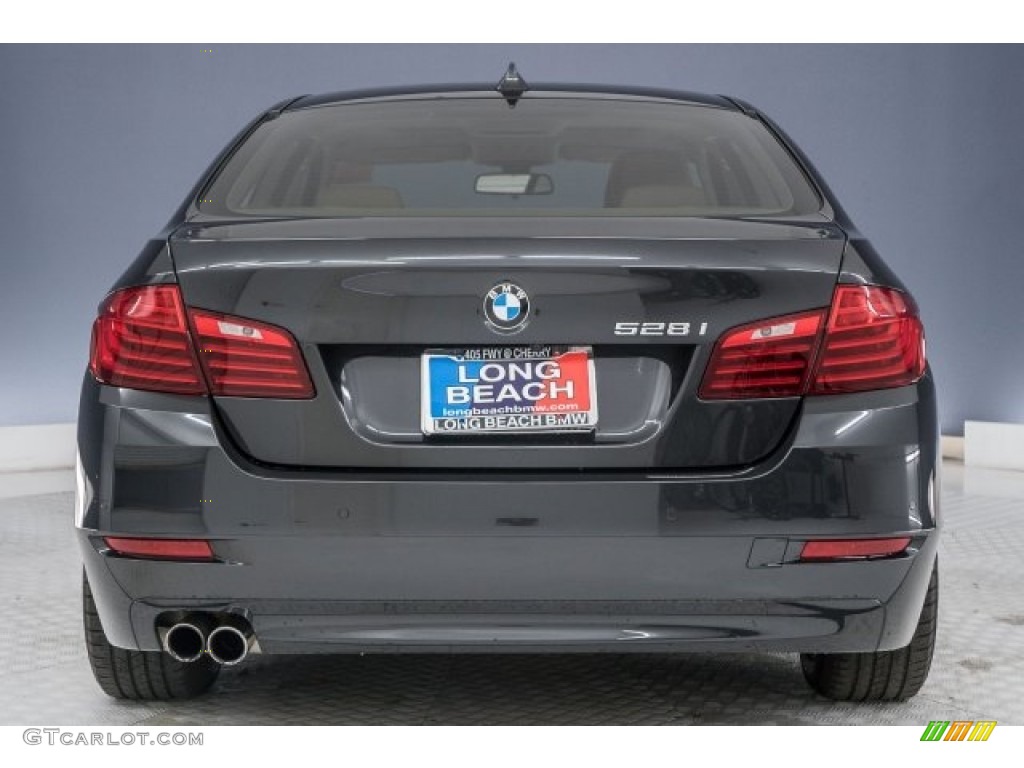 2015 5 Series 528i Sedan - Dark Graphite Metallic / Venetian Beige photo #3