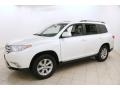 2011 Blizzard White Pearl Toyota Highlander SE 4WD  photo #3