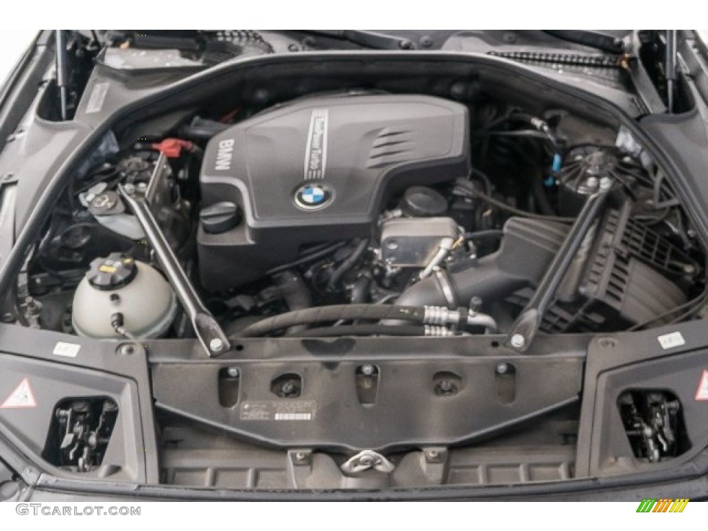 2015 5 Series 528i Sedan - Dark Graphite Metallic / Venetian Beige photo #8