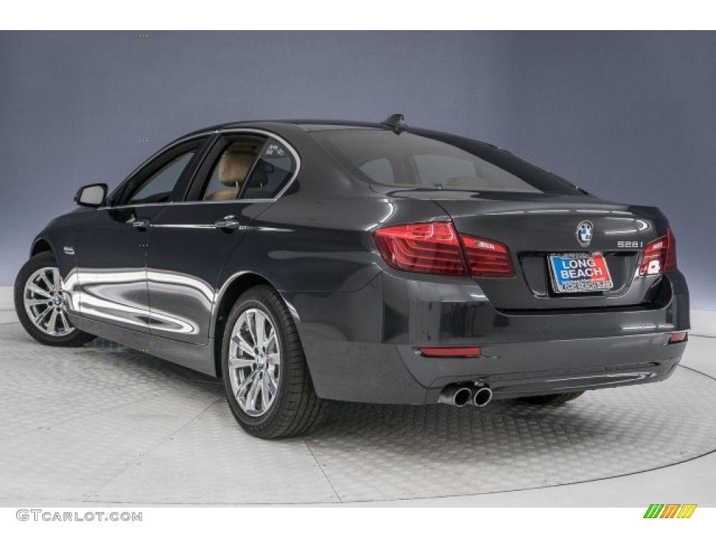 2015 5 Series 528i Sedan - Dark Graphite Metallic / Venetian Beige photo #10