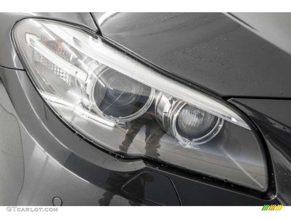 2015 5 Series 528i Sedan - Dark Graphite Metallic / Venetian Beige photo #16