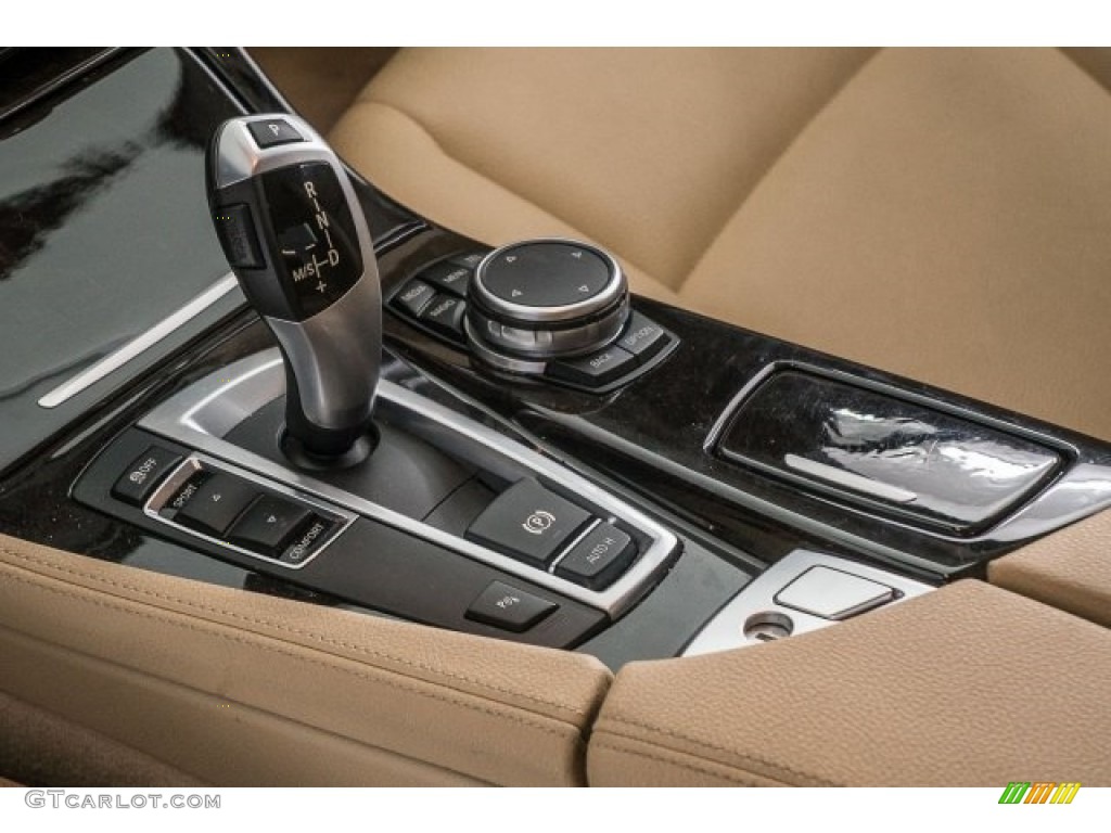 2015 5 Series 528i Sedan - Dark Graphite Metallic / Venetian Beige photo #21