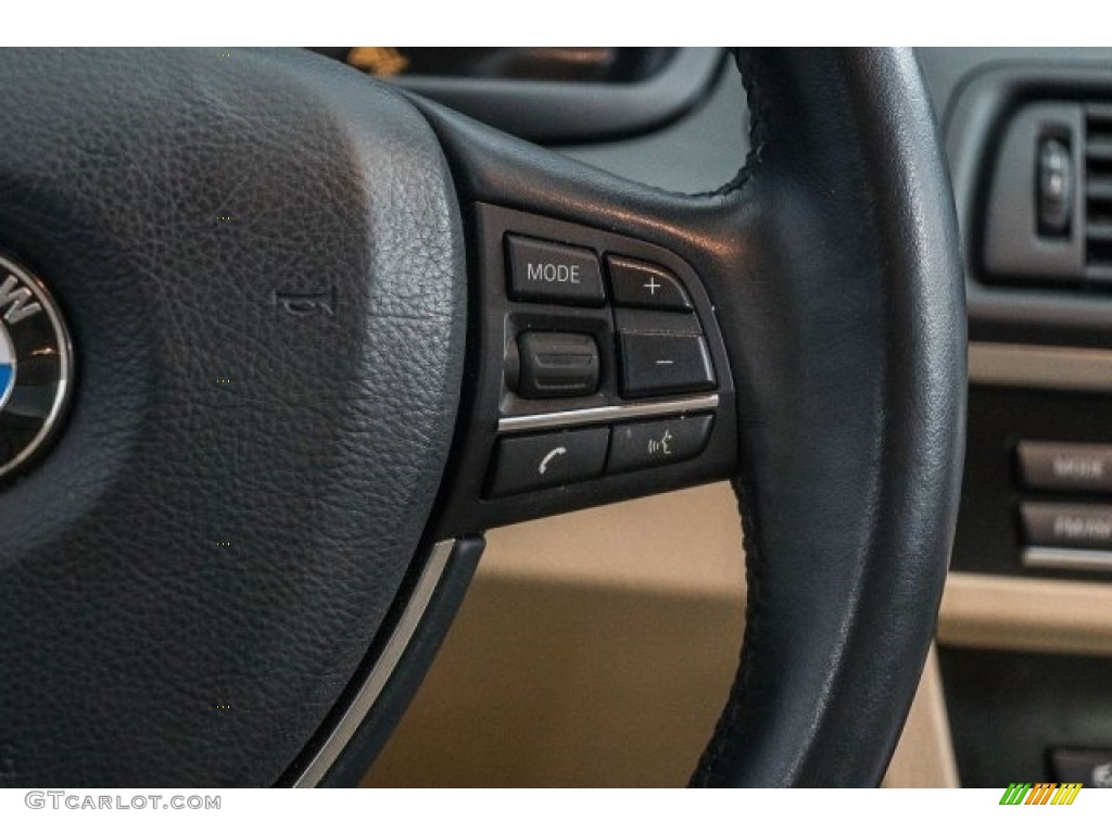 2015 5 Series 528i Sedan - Dark Graphite Metallic / Venetian Beige photo #25