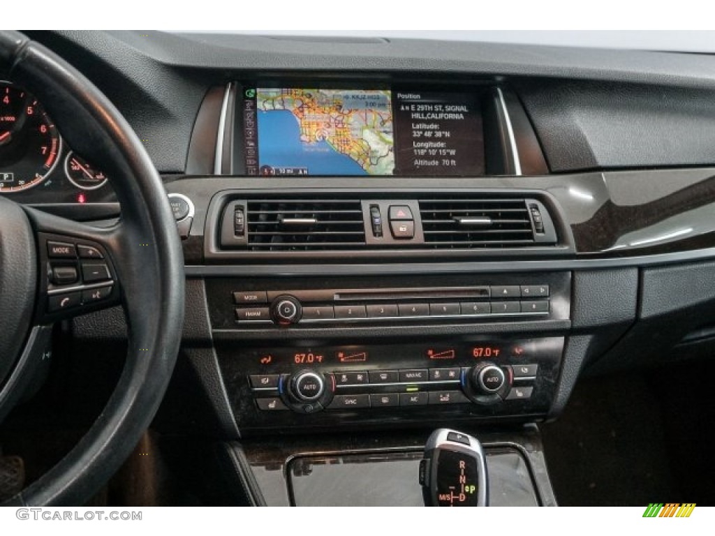 2015 5 Series 528i Sedan - Dark Graphite Metallic / Black photo #5