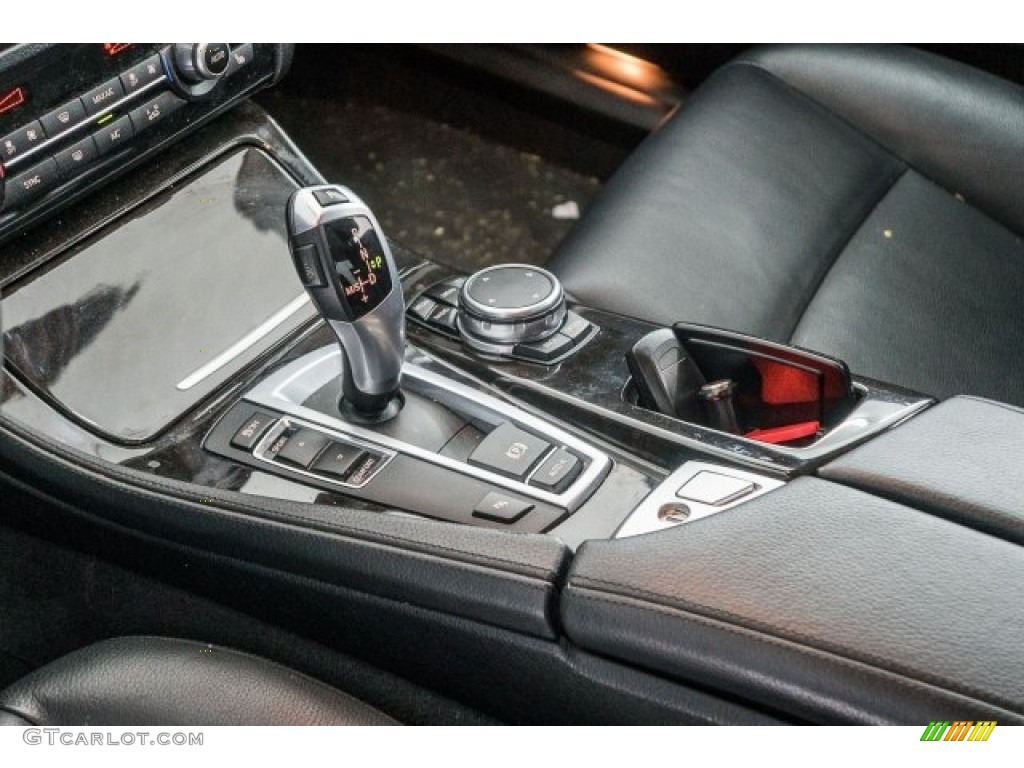 2015 5 Series 528i Sedan - Dark Graphite Metallic / Black photo #9