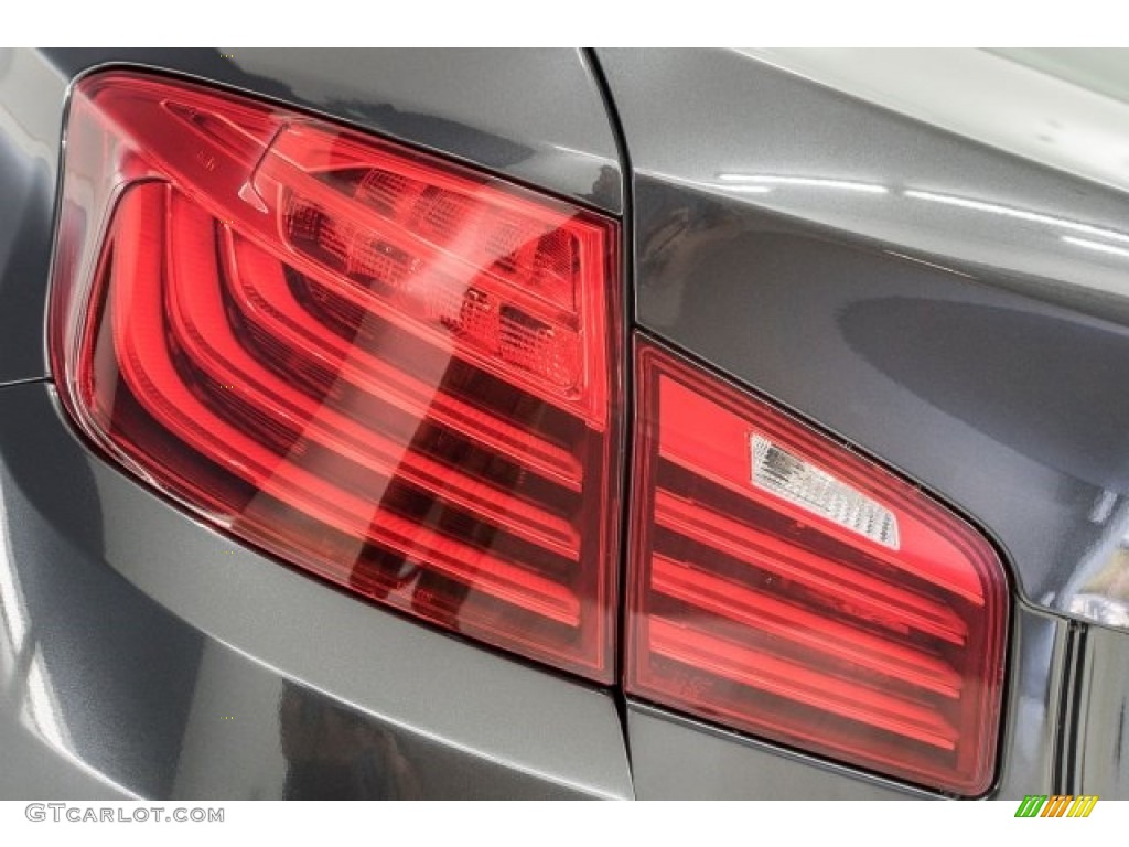 2015 5 Series 528i Sedan - Dark Graphite Metallic / Black photo #19