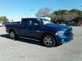 2018 Blue Streak Pearl Ram 1500 Express Quad Cab 4x4  photo #7