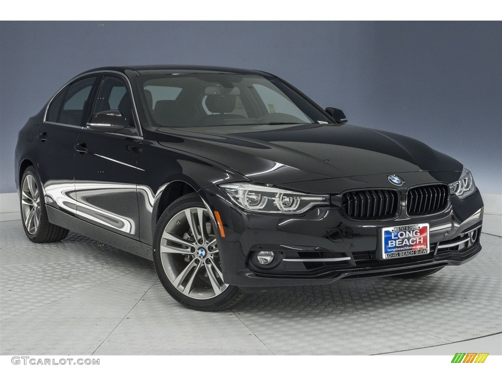 2018 3 Series 330i Sedan - Jet Black / Black photo #10