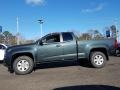 2018 Graphite Metallic Chevrolet Colorado WT Extended Cab  photo #3