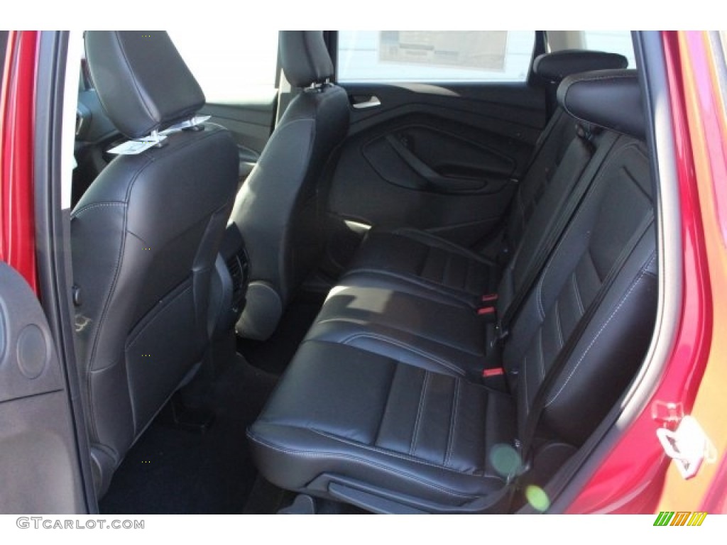 2018 Ford Escape Titanium Rear Seat Photo #124386973