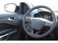 Charcoal Black 2018 Ford Escape Titanium Steering Wheel