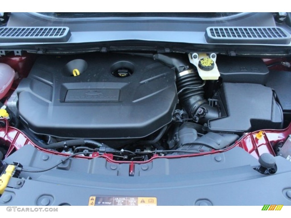 2018 Ford Escape Titanium 2.0 Liter Turbocharged DOHC 16-Valve EcoBoost 4 Cylinder Engine Photo #124387051
