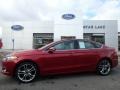 2016 Ruby Red Metallic Ford Fusion Titanium AWD  photo #1