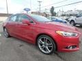 2016 Ruby Red Metallic Ford Fusion Titanium AWD  photo #3