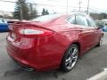 2016 Ruby Red Metallic Ford Fusion Titanium AWD  photo #5