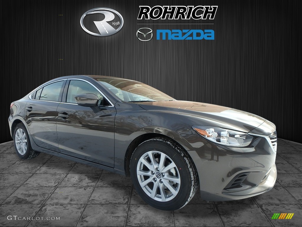 2017 Mazda6 Sport - Sonic Silver Metallic / Sand photo #1