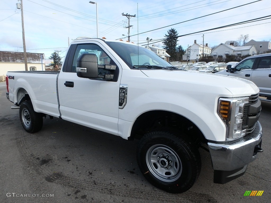 Oxford White 2018 Ford F250 Super Duty XL Regular Cab 4x4 Exterior Photo #124389484