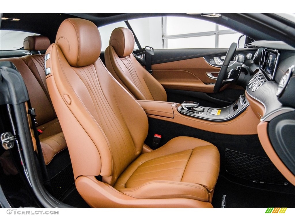 2018 E 400 Coupe - Black / Saddle Brown/Black photo #3