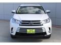 2018 Blizzard White Pearl Toyota Highlander XLE  photo #2