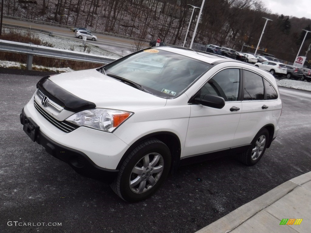 2009 CR-V EX 4WD - Taffeta White / Gray photo #5