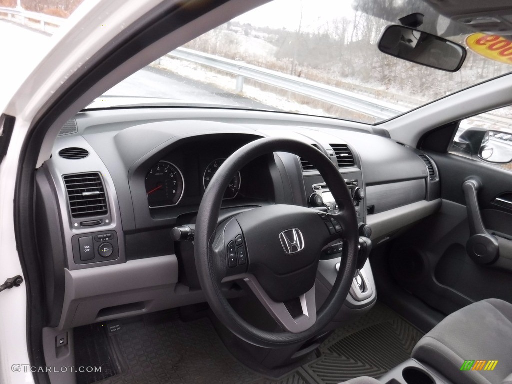 2009 CR-V EX 4WD - Taffeta White / Gray photo #12