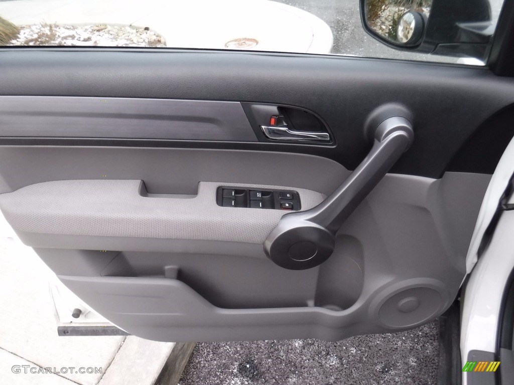 2009 CR-V EX 4WD - Taffeta White / Gray photo #16
