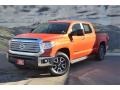 2016 Inferno Orange Toyota Tundra Limited CrewMax 4x4  photo #5