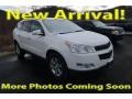 Summit White 2010 Chevrolet Traverse LT AWD