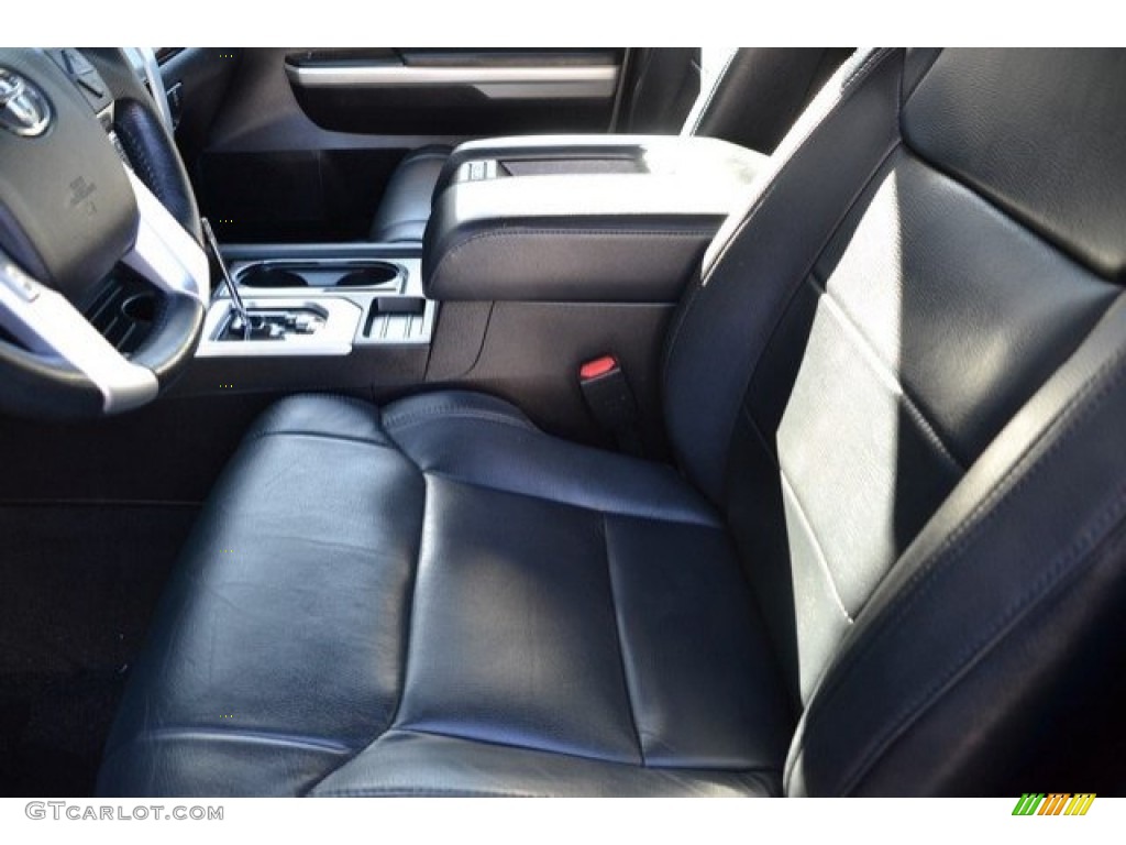 2016 Tundra Limited CrewMax 4x4 - Inferno Orange / Black photo #10