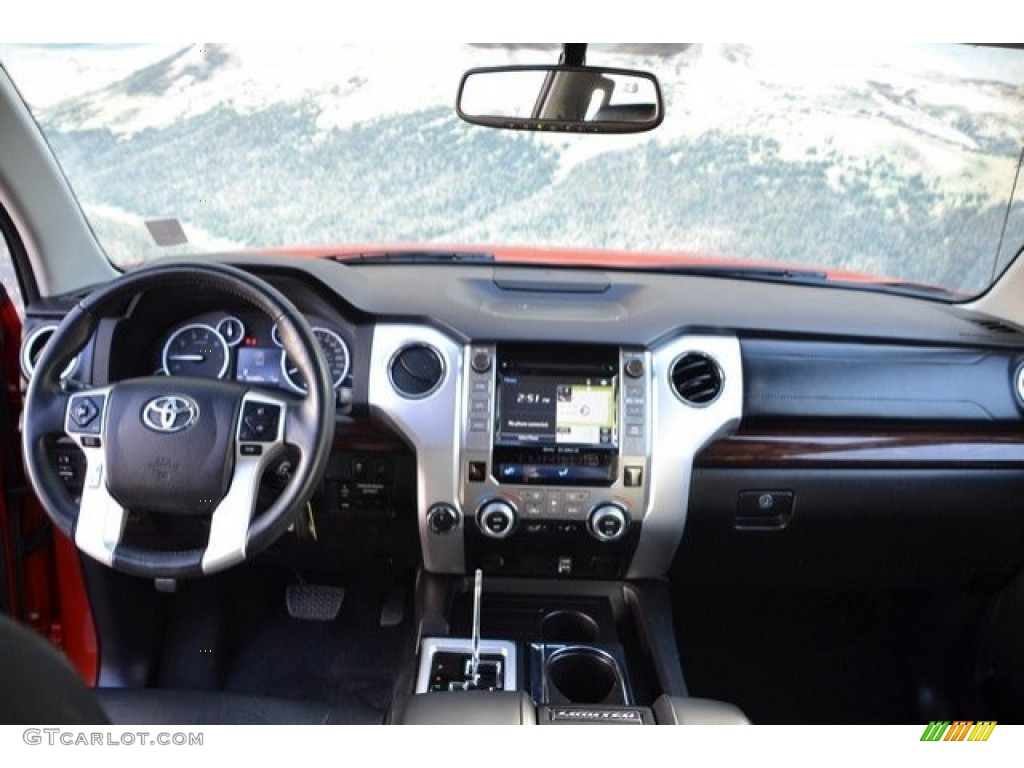 2016 Tundra Limited CrewMax 4x4 - Inferno Orange / Black photo #12