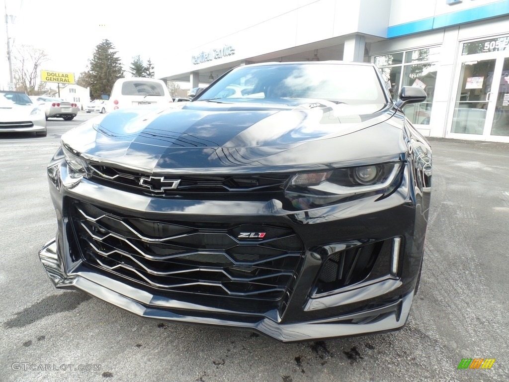 2018 Camaro ZL1 Coupe - Mosaic Black Metallic / Jet Black photo #3