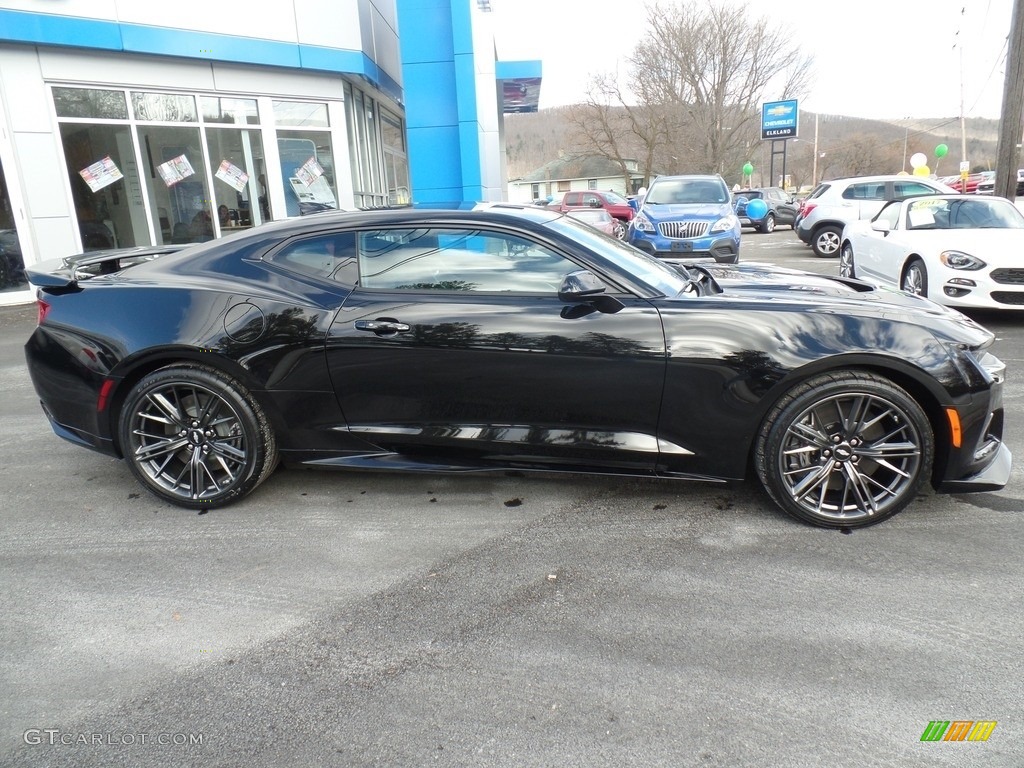 2018 Camaro ZL1 Coupe - Mosaic Black Metallic / Jet Black photo #5