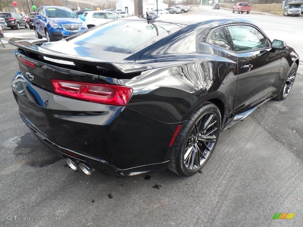 2018 Camaro ZL1 Coupe - Mosaic Black Metallic / Jet Black photo #6