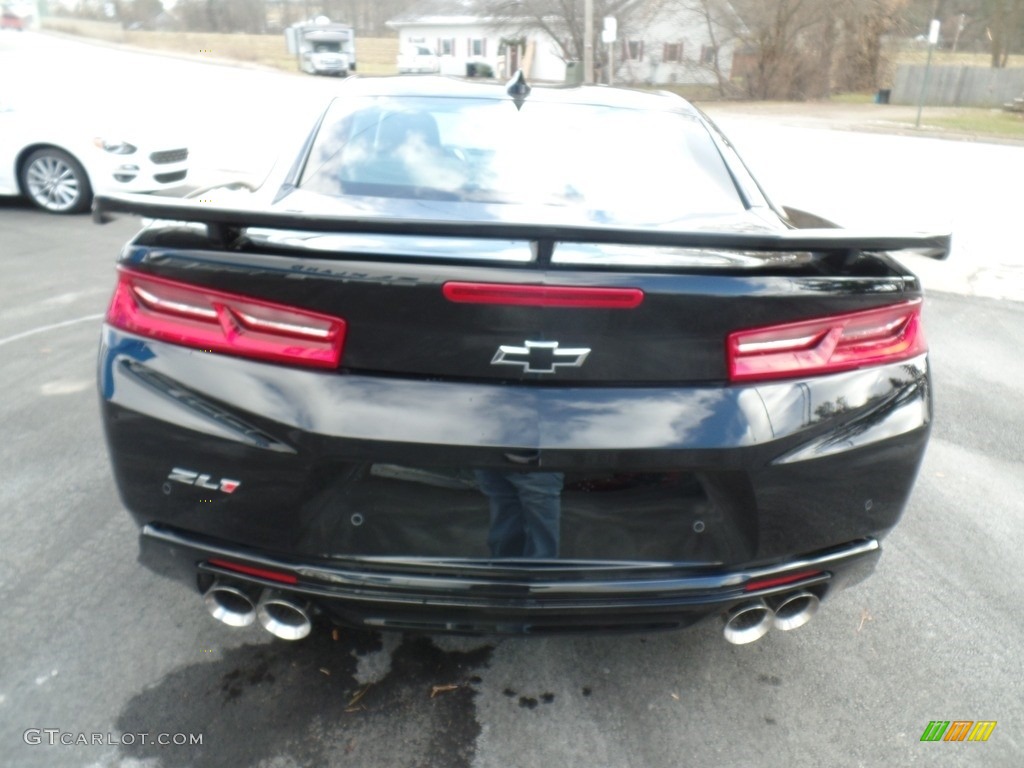 2018 Camaro ZL1 Coupe - Mosaic Black Metallic / Jet Black photo #7