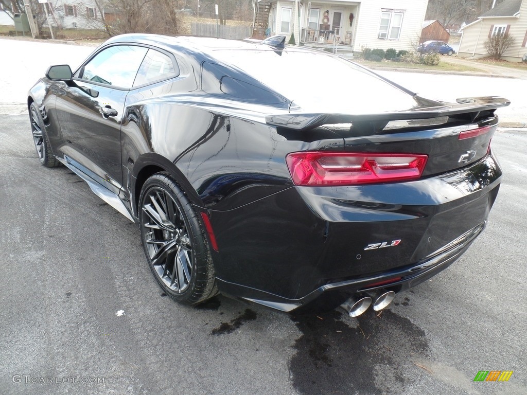 2018 Camaro ZL1 Coupe - Mosaic Black Metallic / Jet Black photo #8