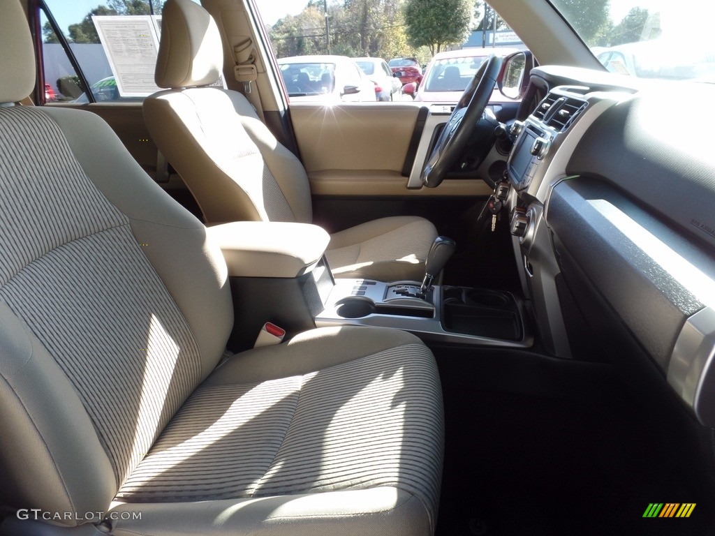 2015 4Runner SR5 - Barcelona Red Metallic / Sand Beige photo #13