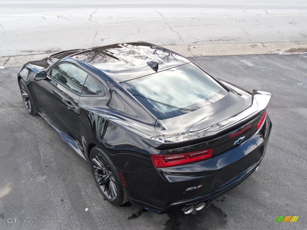 2018 Camaro ZL1 Coupe - Mosaic Black Metallic / Jet Black photo #51