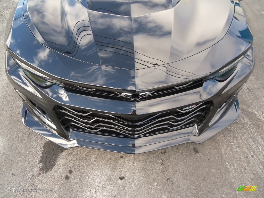 2018 Camaro ZL1 Coupe - Mosaic Black Metallic / Jet Black photo #54