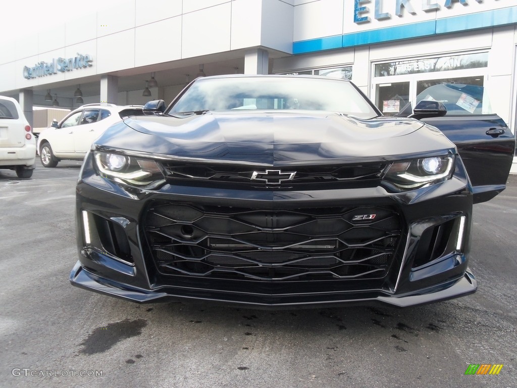 2018 Camaro ZL1 Coupe - Mosaic Black Metallic / Jet Black photo #55
