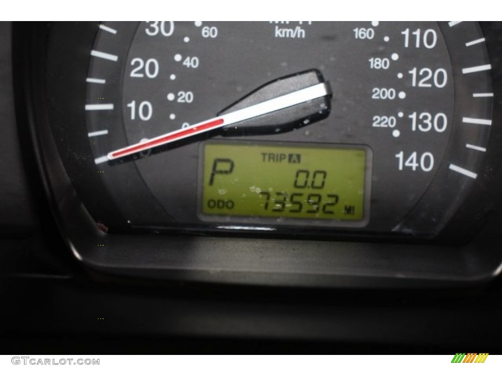 2009 Spectra LX Sedan - Clear White / Beige photo #9