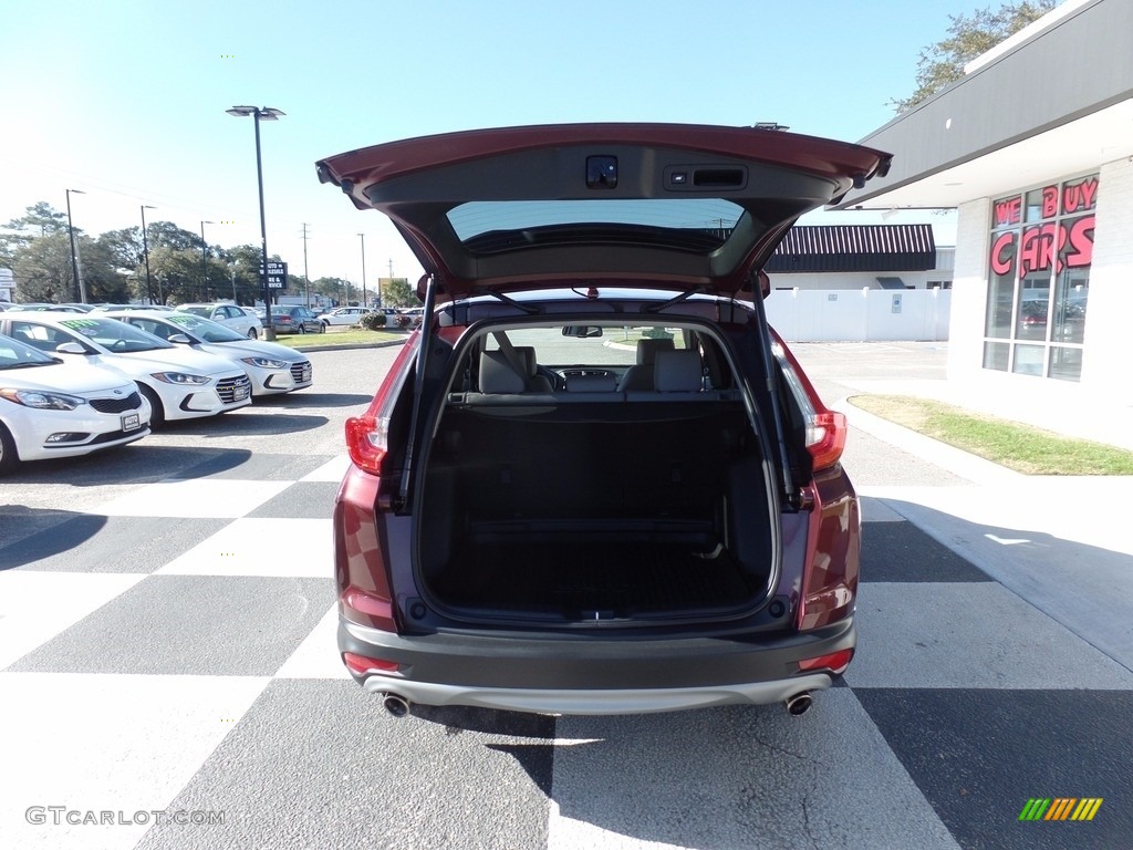 2017 CR-V Touring - Basque Red Pearl II / Gray photo #5