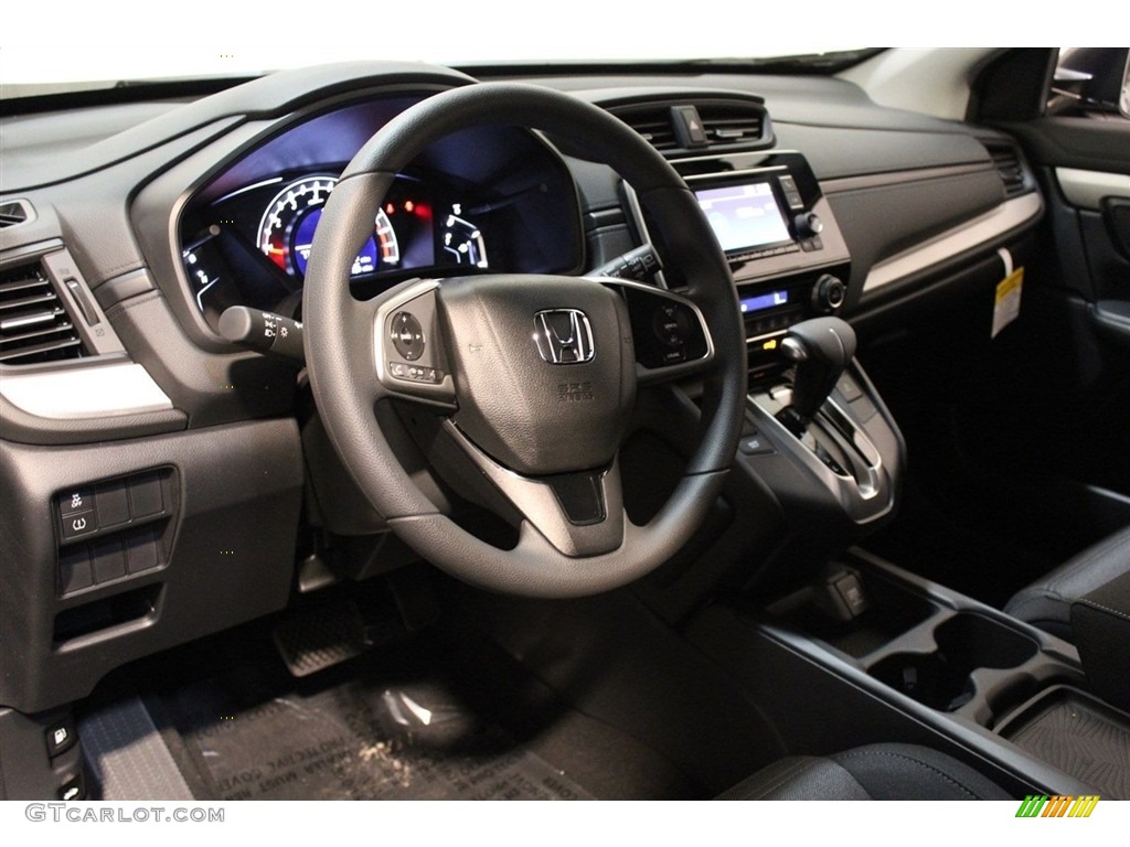 2018 CR-V LX - Crystal Black Pearl / Black photo #10